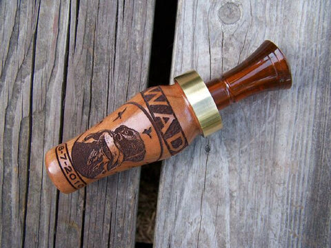 Lab with Mallard Catch